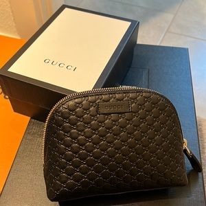 Gucci cosmetic bag